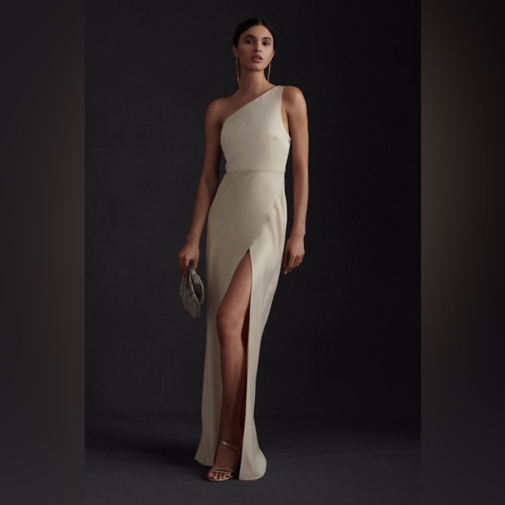 BHLDN Dylan Satin Charmeuse Maxi Dress